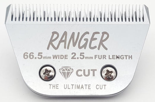 Diamond Cut Wide Horse Clipping Blade - 2.5mm (RANGER)