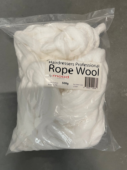 Hairdressers Professional Rope Wool by Mood 500g