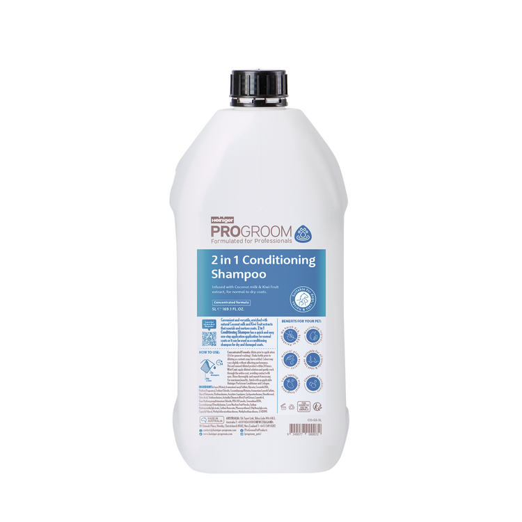 ProGroom 2 in 1 Conditioning Shampoo - 5L