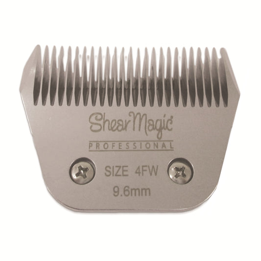 Shear Magic Wide Steel Blade, Size 4F - 9.6mm