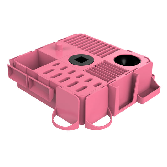 Shernbao Tool Station Pro Groomer's Storage Caddy - Pink