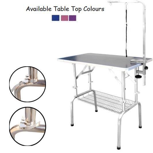 TCS Height Adjustable Table Medium (Black)