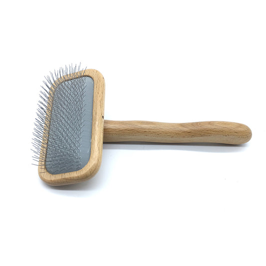 With Ergonomic Wooden Handle