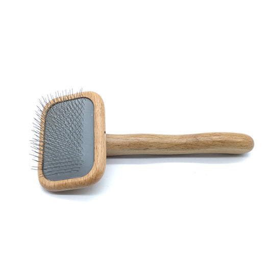 With Ergonomic Wooden Handle