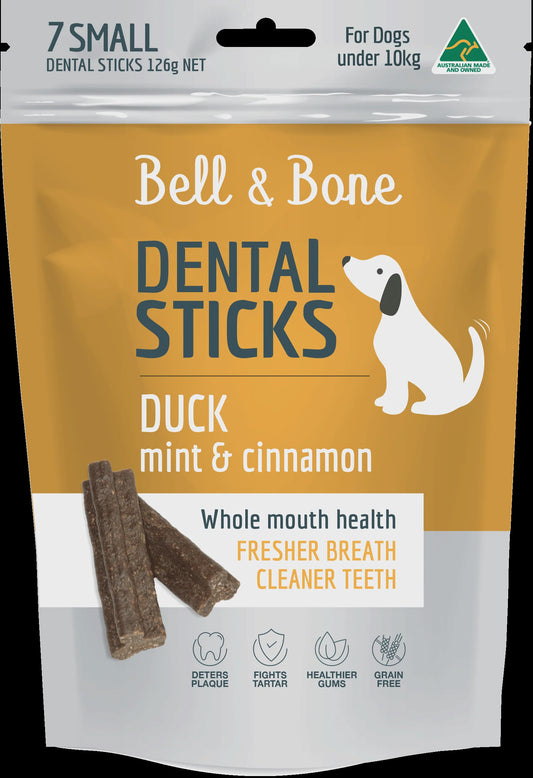 Bell & Bone Dental Sticks - Duck Mint & Cinnamon - Medium