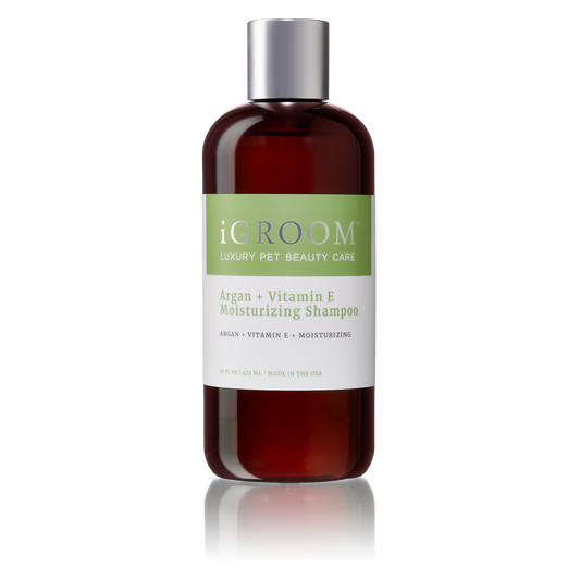 iGroom Argan + Vitamin E Moisturizing Shampoo 16oz (473ml)