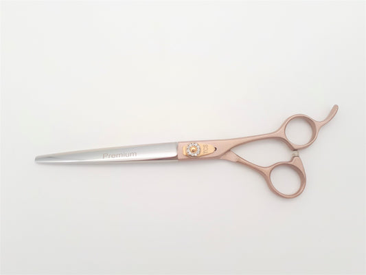 TCS Jewel Screw Gold 7.5" Straight Scissor