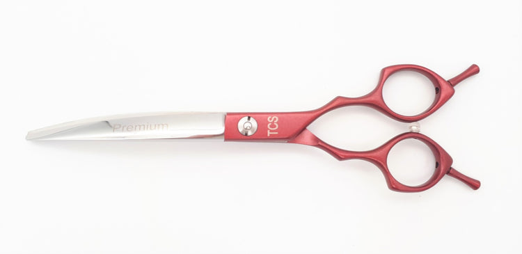 TCS Premium RED 7" Curved Scissor